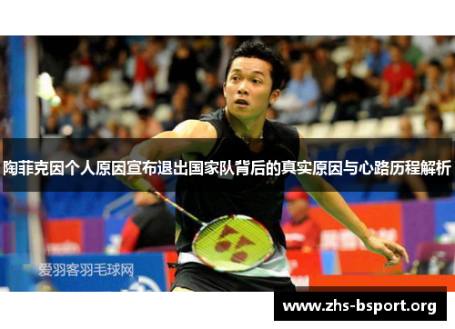 陶菲克因个人原因宣布退出国家队背后的真实原因与心路历程解析